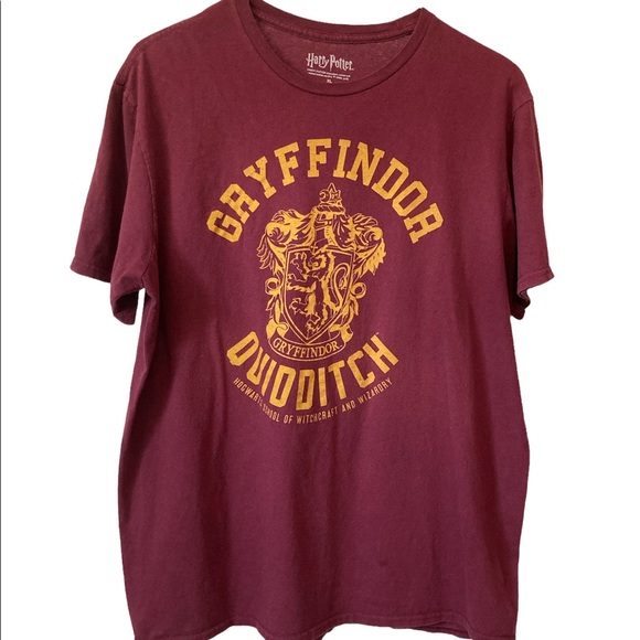 Warner Bros. Other - Harry Potter Gryffindor Quidditch Tee Shirt